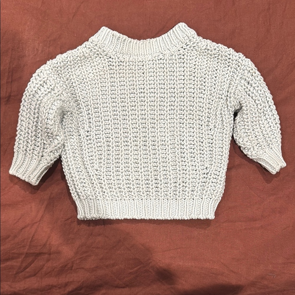 Babaa kids jumper no18 smoked salt - size 2